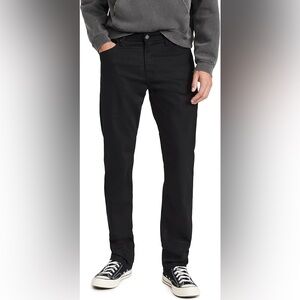 AG Adriano Goldschmied The Graduate Tailored Leg Black Pants